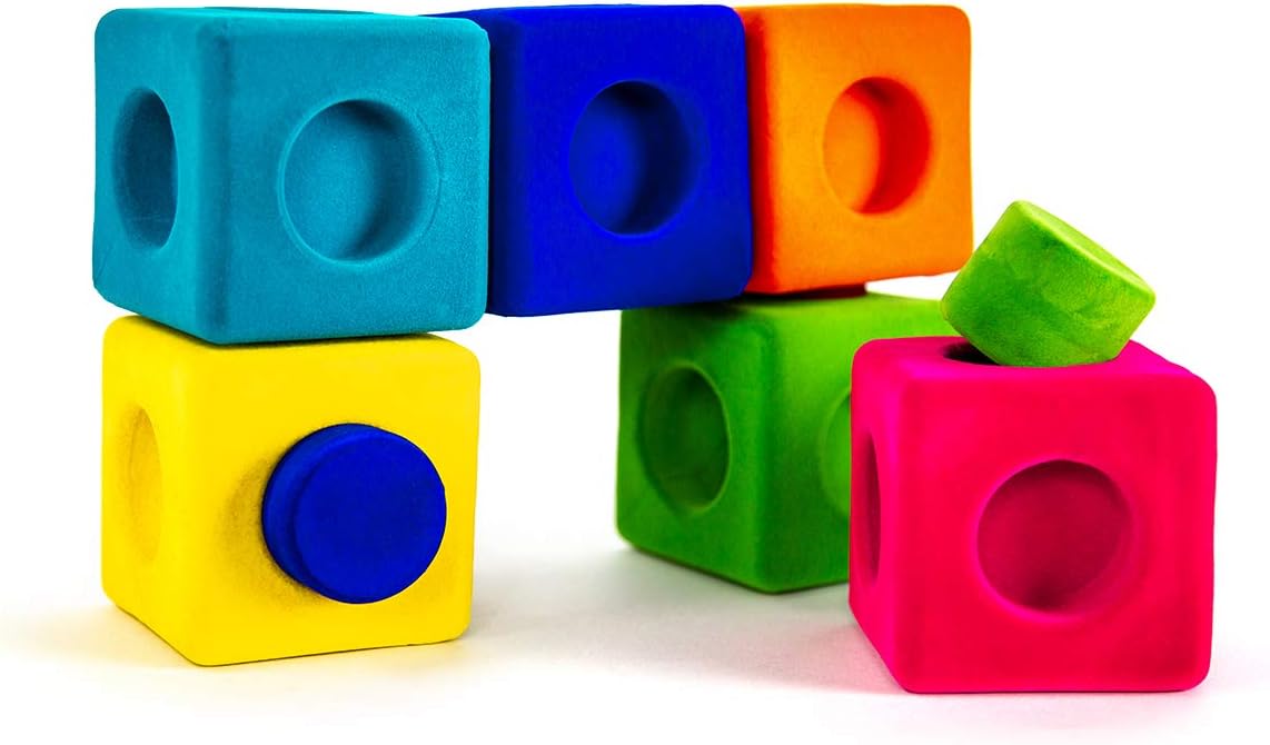 Rubbabu Rubbalox Building Blocks Playset