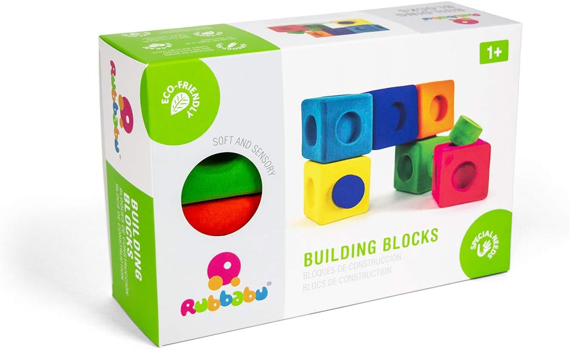 Rubbabu Rubbalox Building Blocks Playset