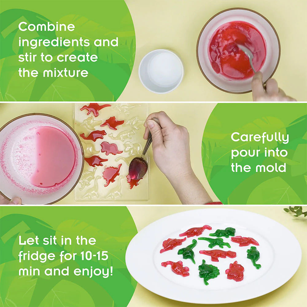 Dinosaur Gummy Candy Lab: Edible Science Experiment Kit