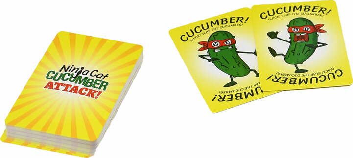 Ninja Cat Cucumber Attack!