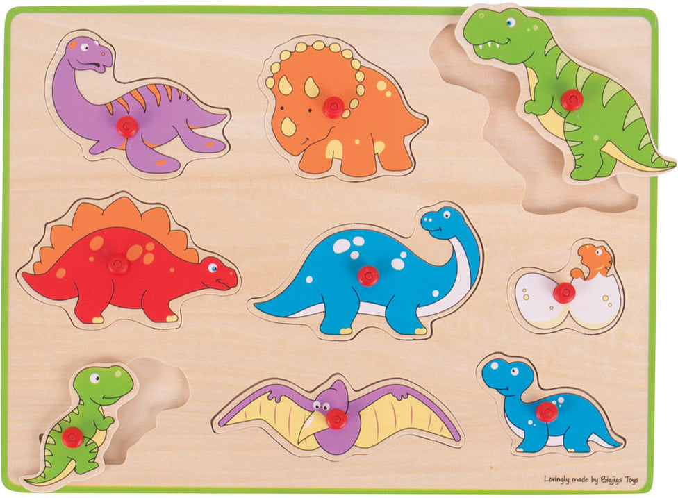 Lift Out Puzzle - Dinosaurs
