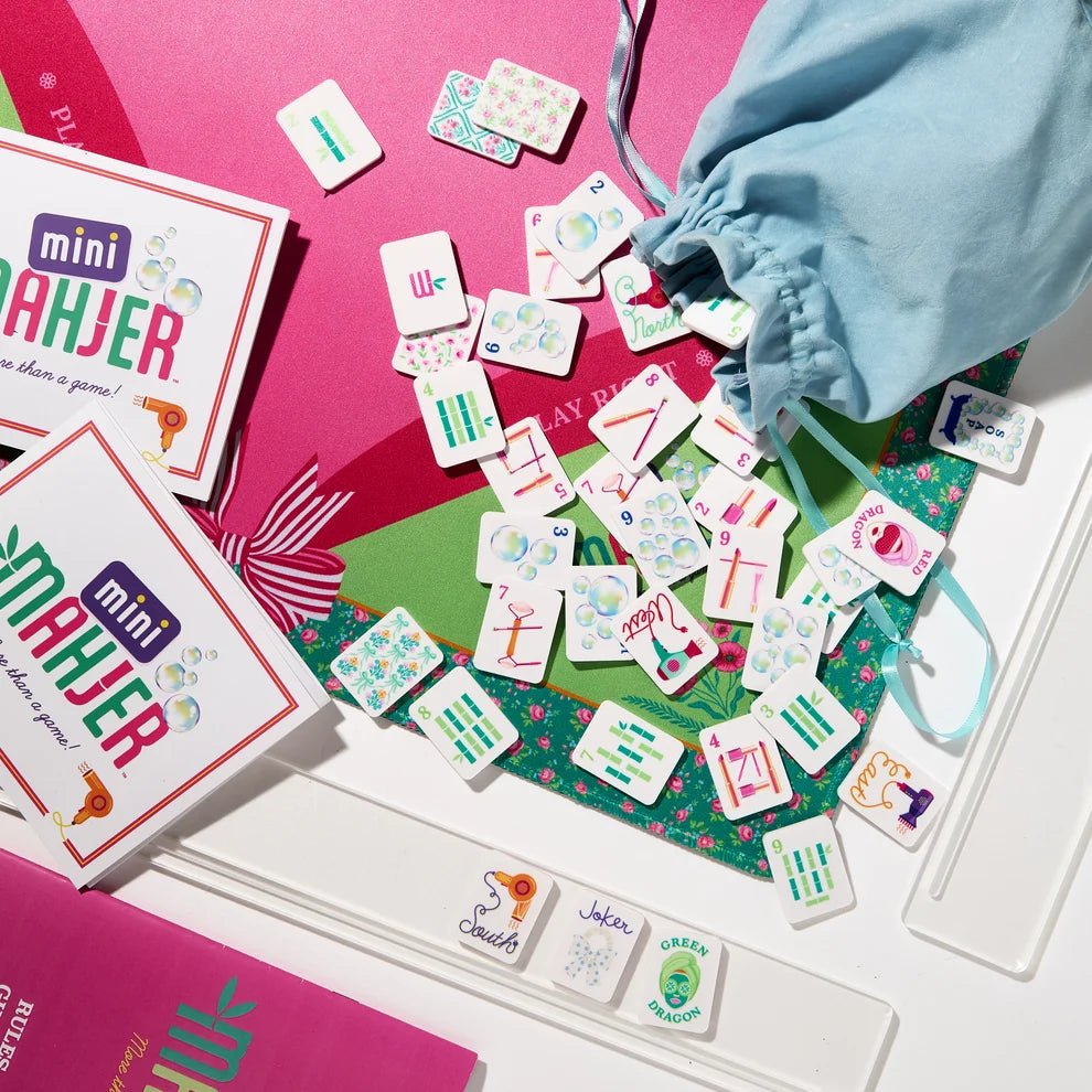 Mini Mahjer Complete Game Bubbles & Bows Edition