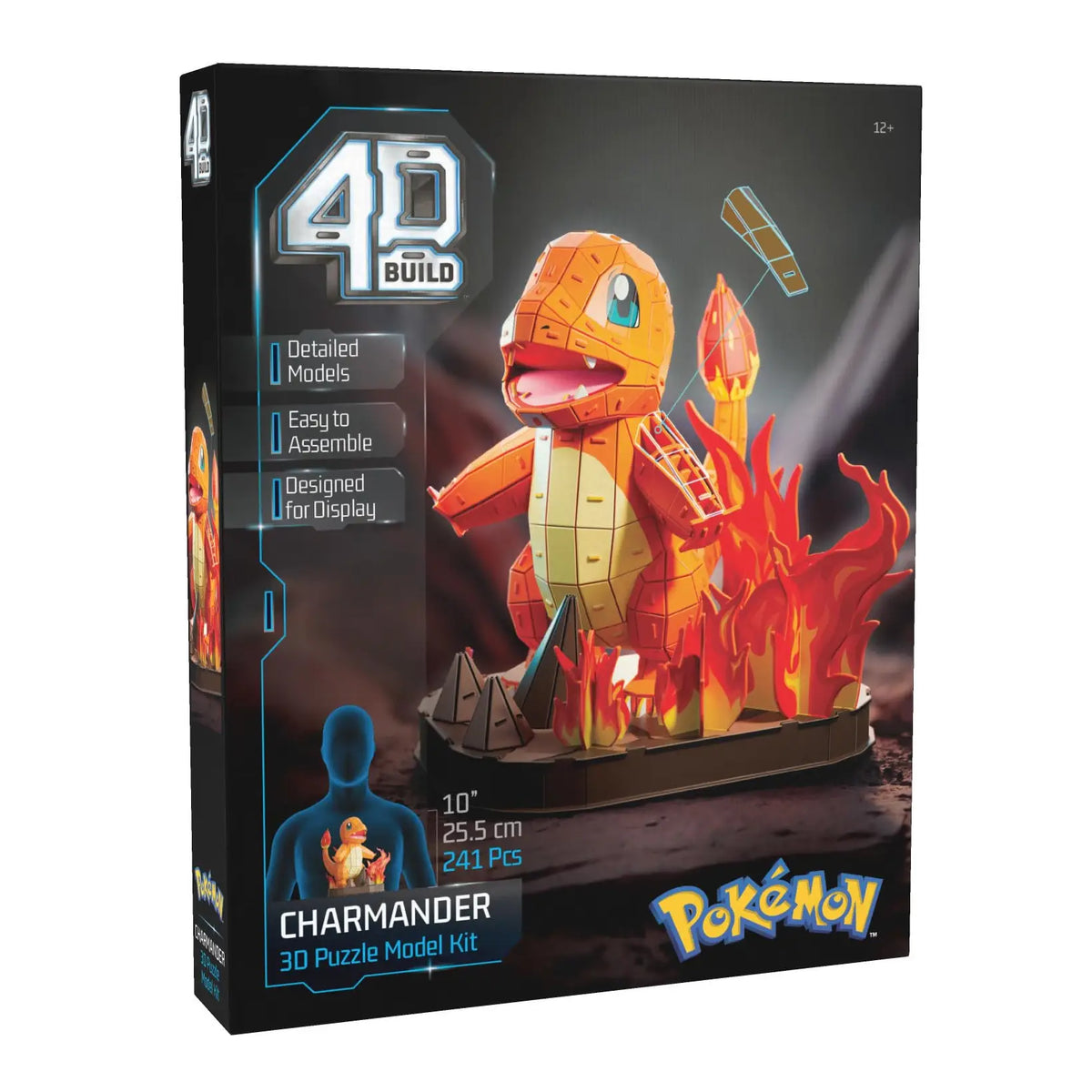 4D Build Pokemon Charmander 3D