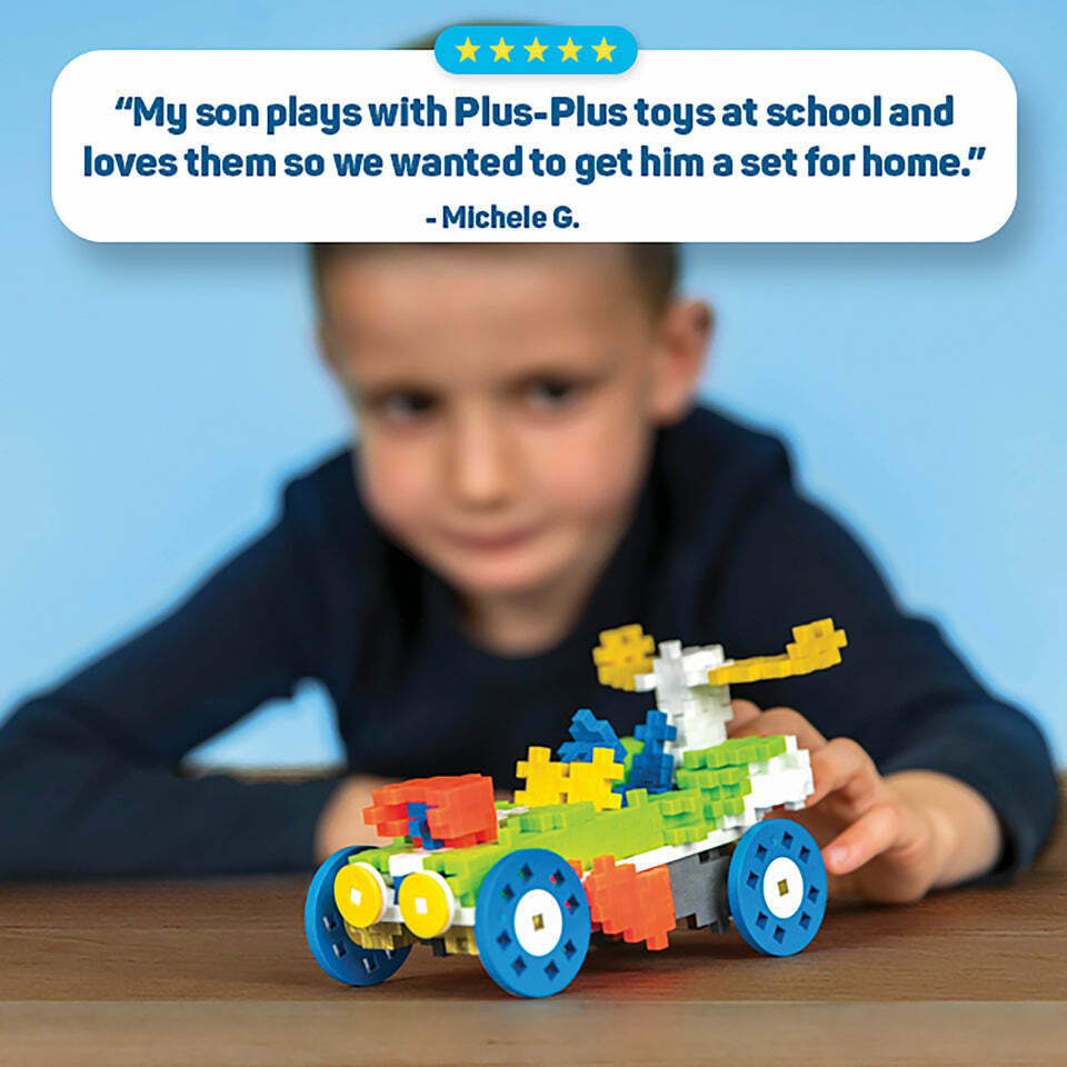 Plus-Plus Learn to Build - Vehicles