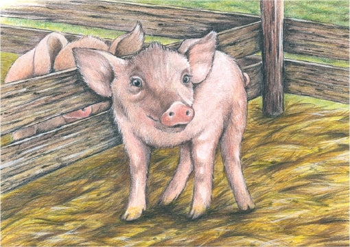 Cube Puzzle - Farm Animals