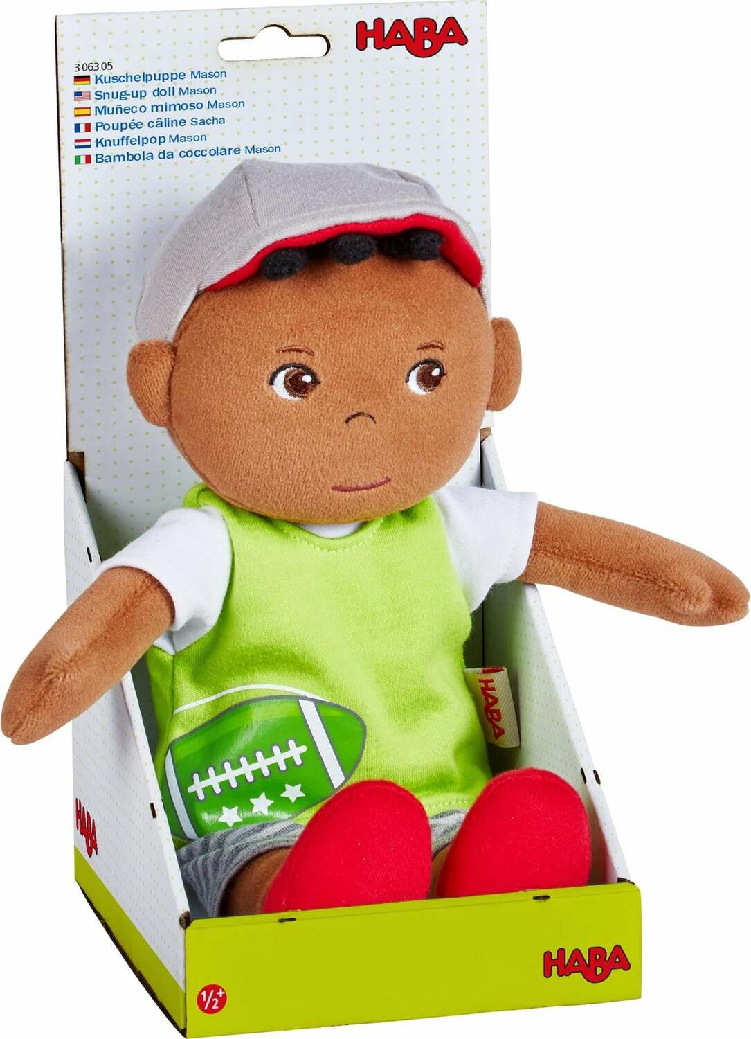 Snug Up Soft Doll Mason