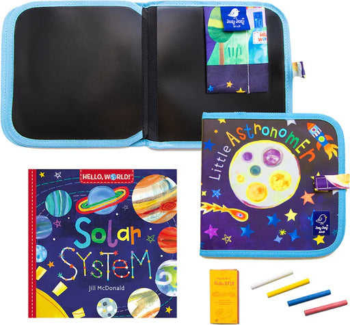 Doodle It & Go Erasable Book - Hello, World! Solar System