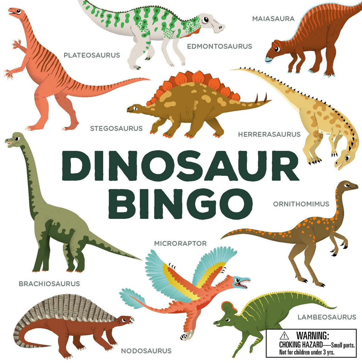 Dinosaur Bingo: (An easy-to-play game for children and families)