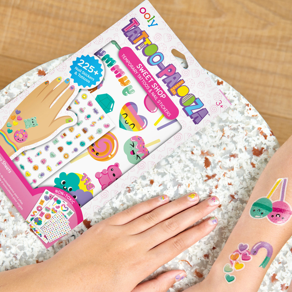 Tattoo-Palooza Temporary Tattoos & Nail Stickers - Sweet Shop