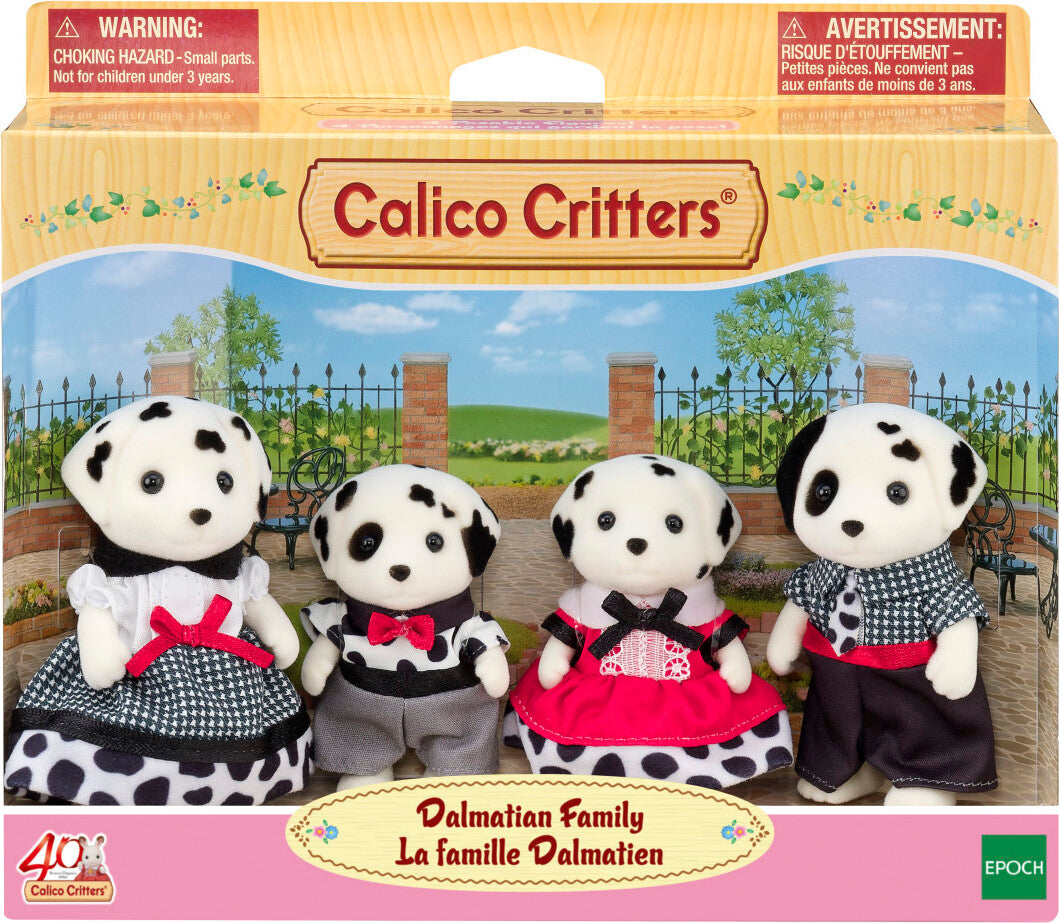 Calico Critters Dalmatian Family