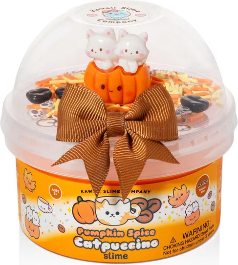 Pumpkin Spice Catpuccino Butter Signature Dome Slime