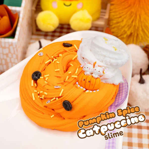 Pumpkin Spice Catpuccino Butter Signature Dome Slime