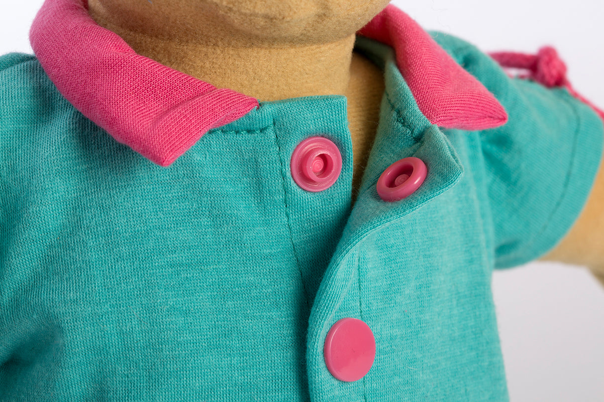Washable Fastening Doll: Asian Girl