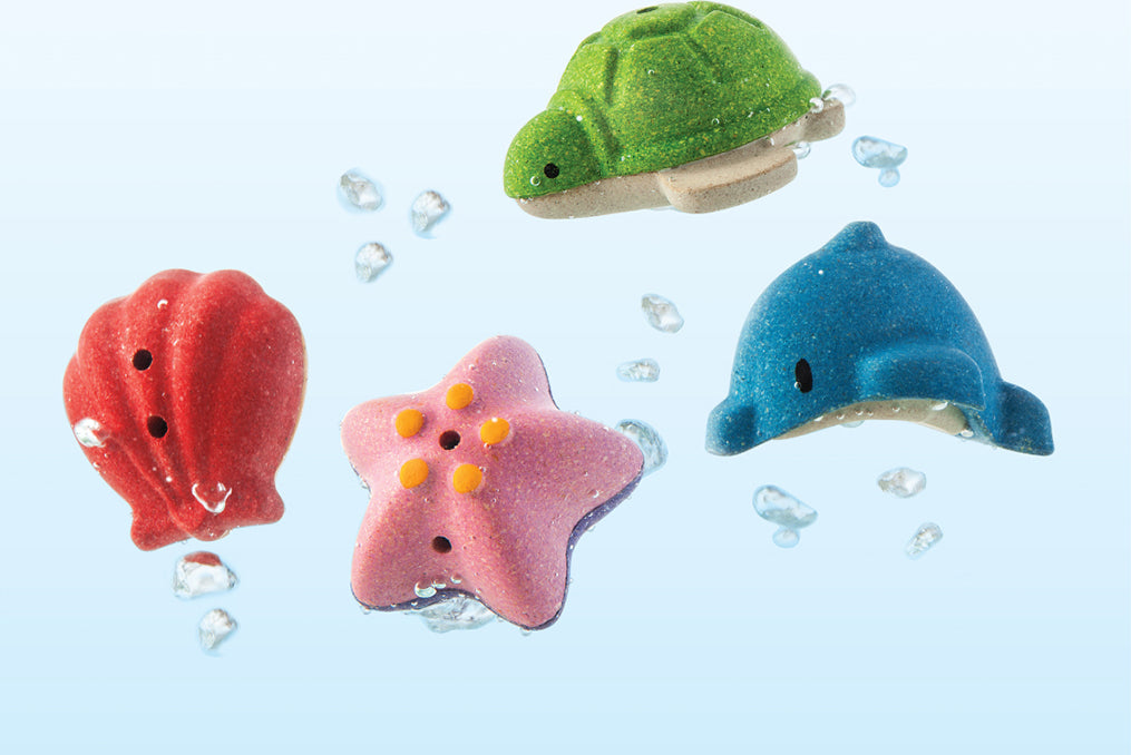 Sea Life Bath Set