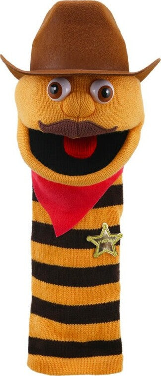 Knitted Puppets - Cowboy