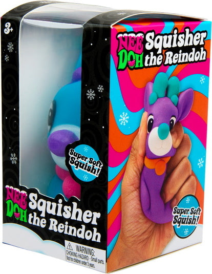 Squishmas Squisher the Reindoh NeeDoh (assorted)