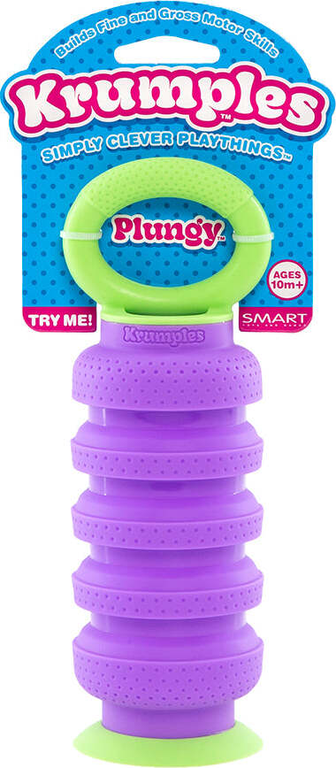 Krumples Plungy fidget toy (assorted colors)