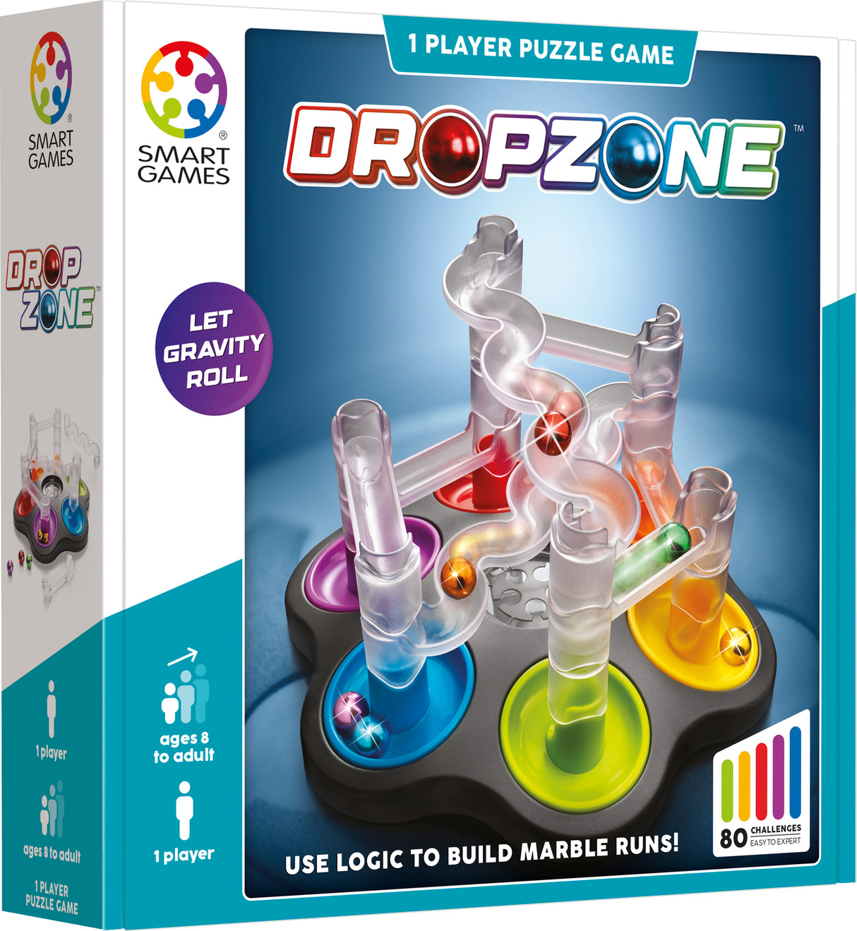 DropZone – Marble Run Logic Construction Puzzle