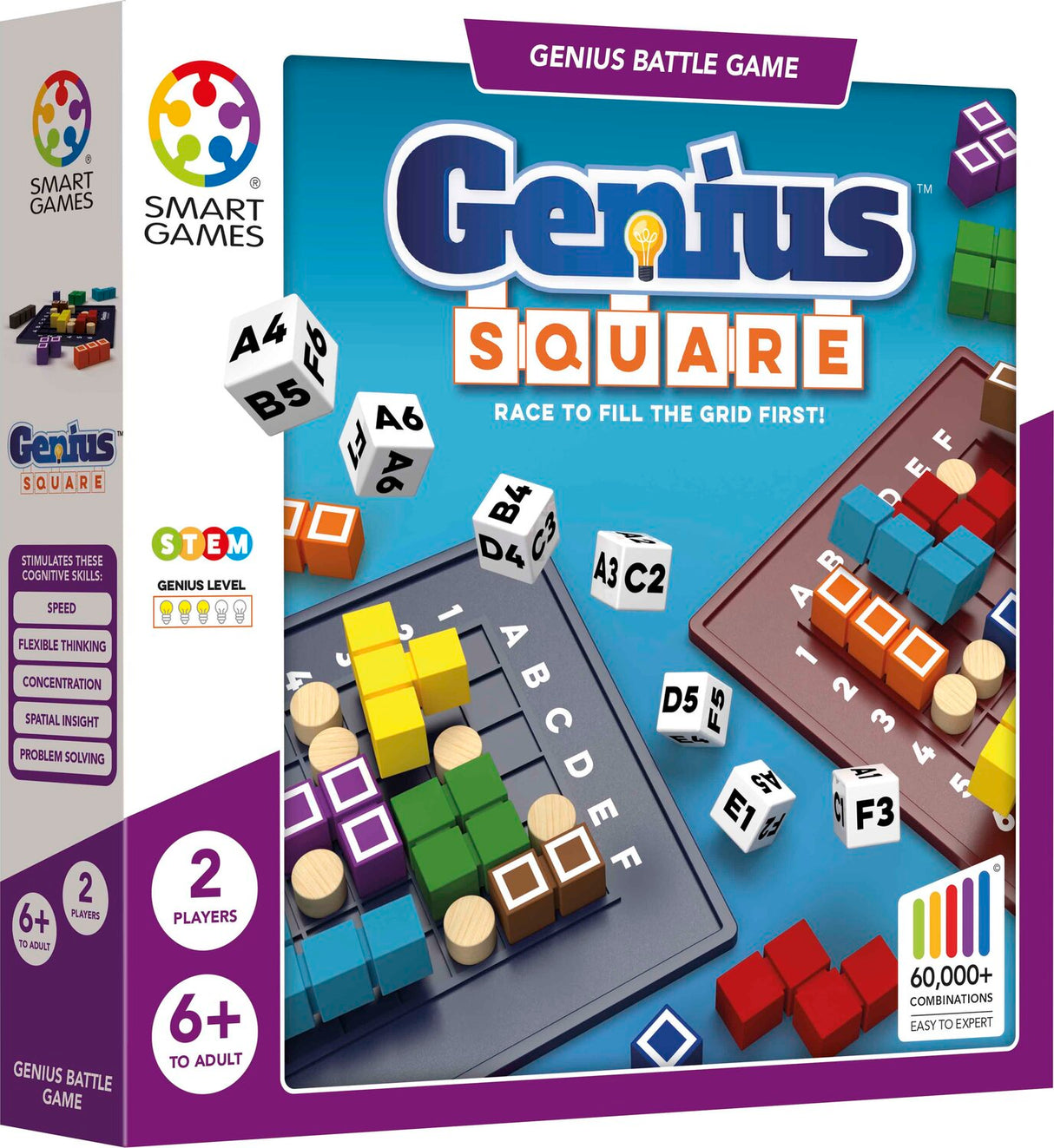 Genius Square - Genius Battle Game