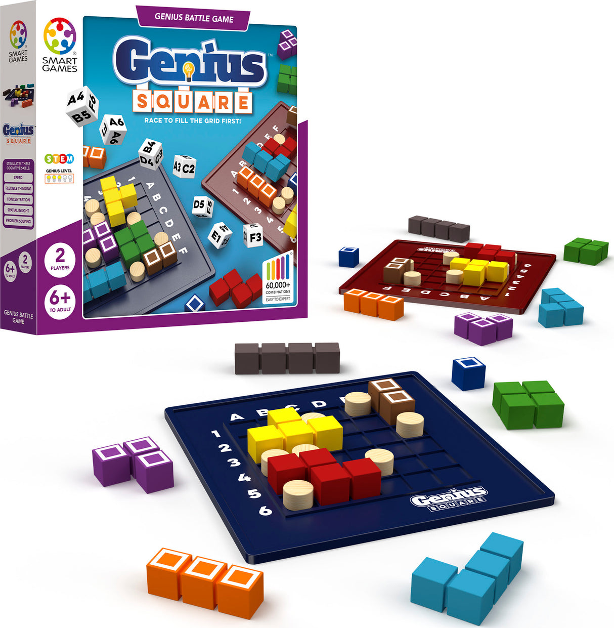 Genius Square - Genius Battle Game