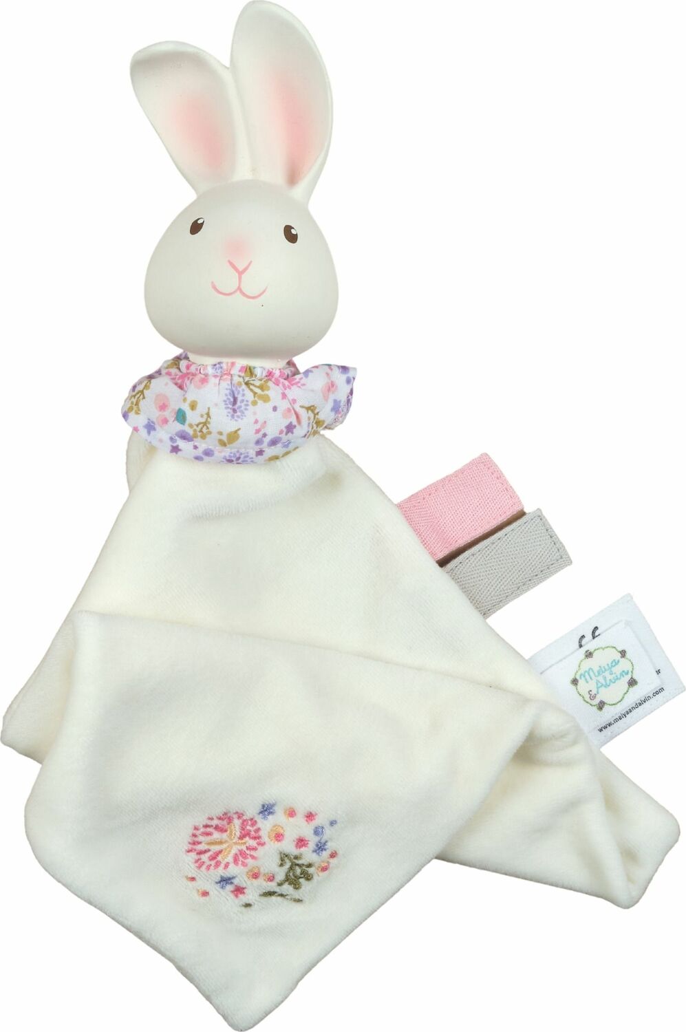Havah The Bunny Snuggly with Rubber Head