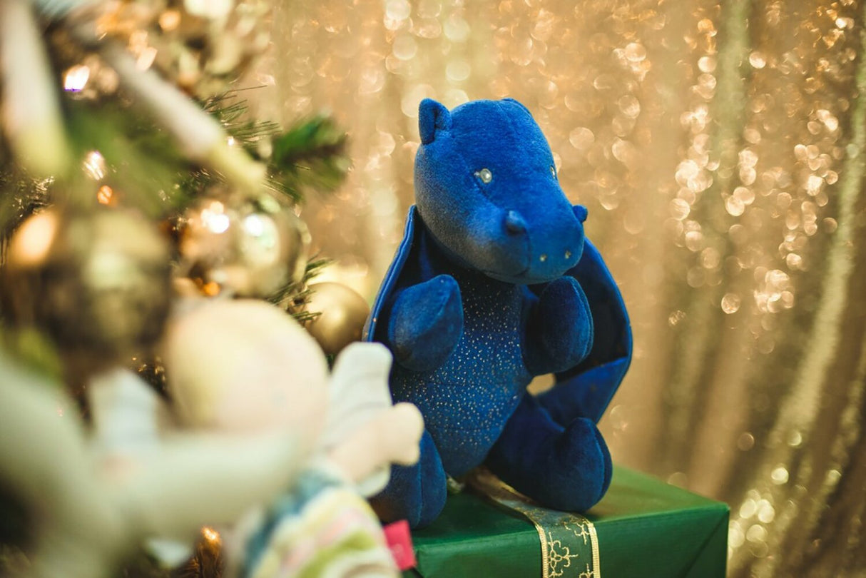 Midnight Dragon Organic Soft Plush Toy