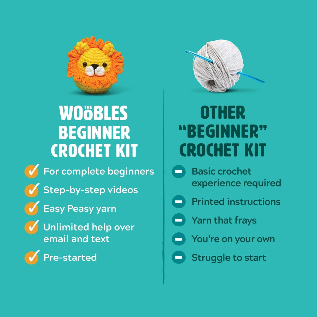 Hello Kitty Beginner Crochet Kit