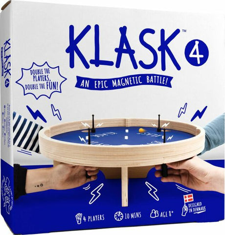 Klask 4-Player Game