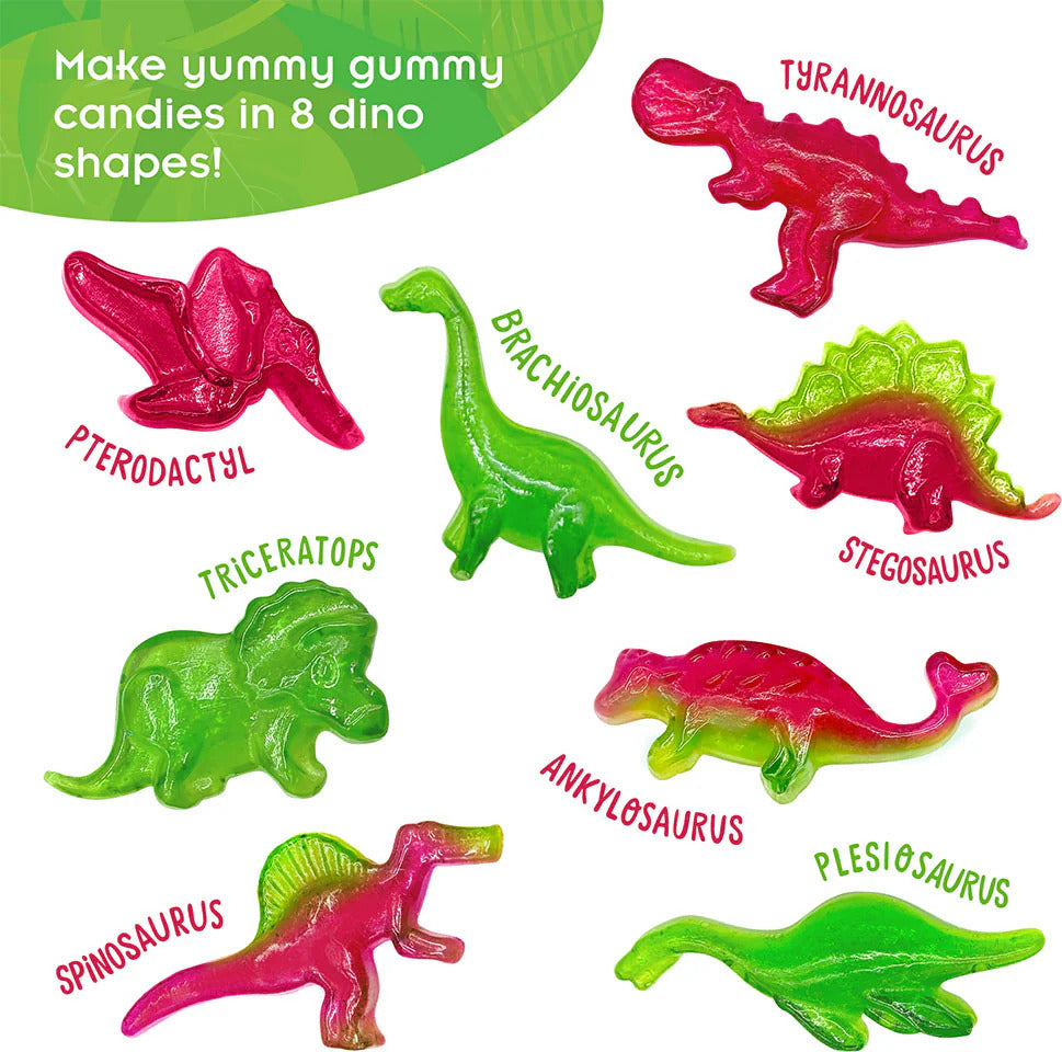 Dinosaur Gummy Candy Lab: Edible Science Experiment Kit