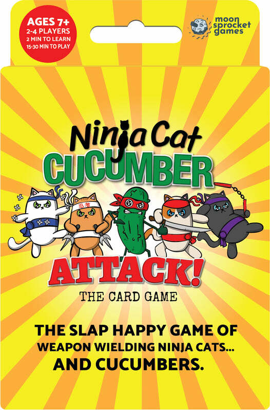 Ninja Cat Cucumber Attack!