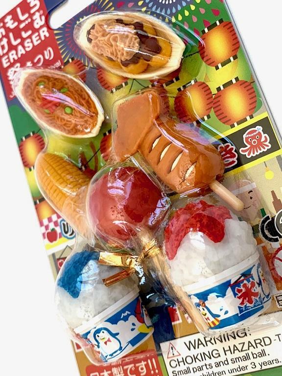 Iwako Japanese Snack Eraser Card-1