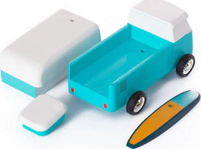 Beach Bus Ocean - Blue