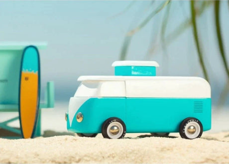Beach Bus Ocean - Blue