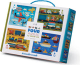 Four Puzzles - Vehicles