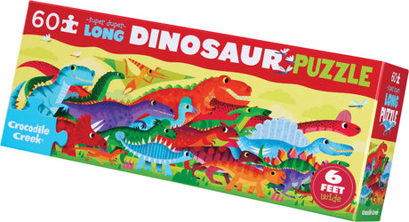 60-Pc Super Duper Long Puzzle - DinoWorld