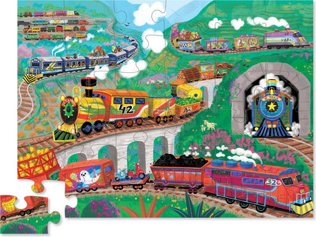 36-Pc Puzzle - All Aboard (Foil Stamped)
