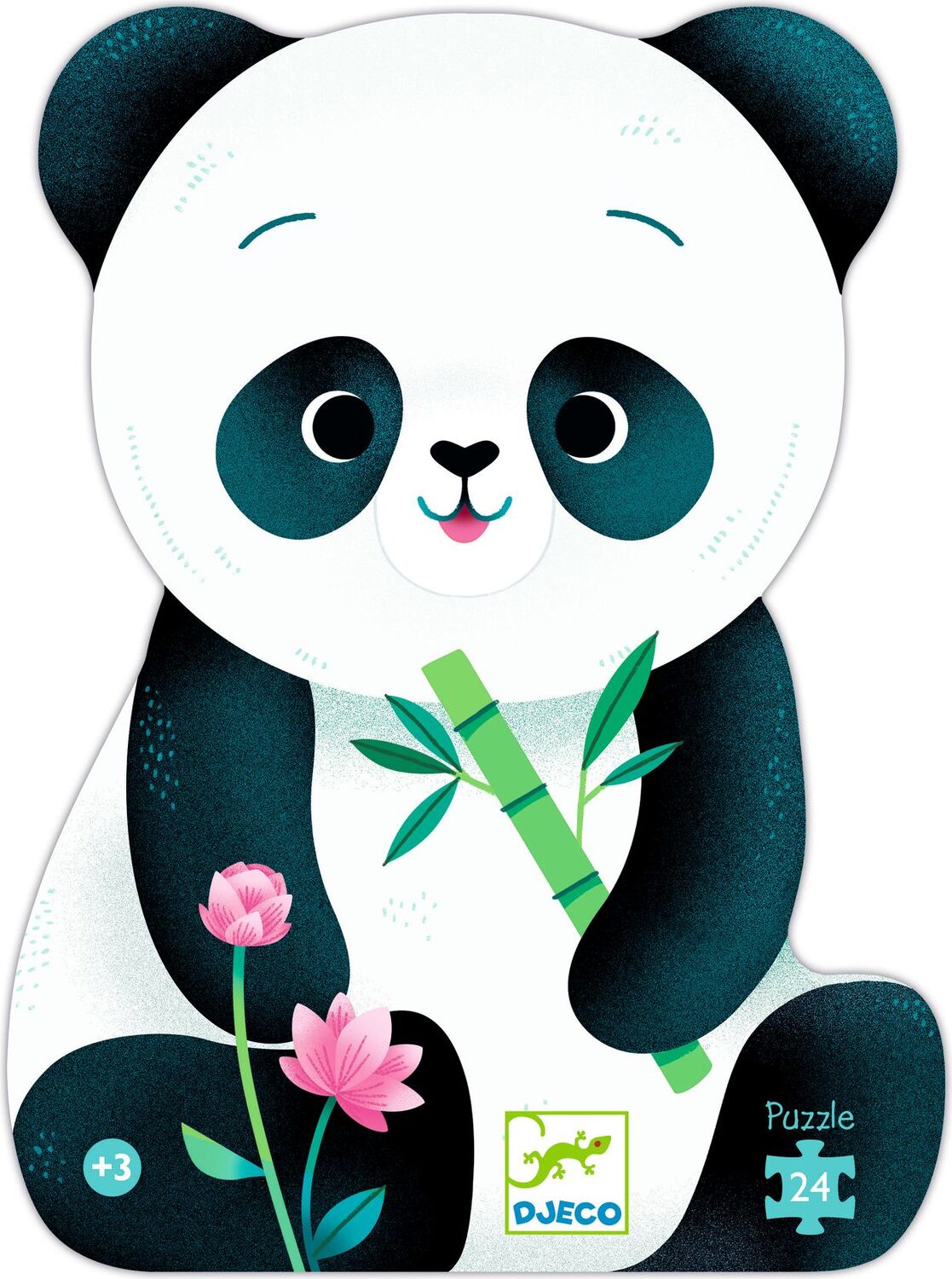 Leo The Panda 24pc Silhouette Jigsaw Puzzle