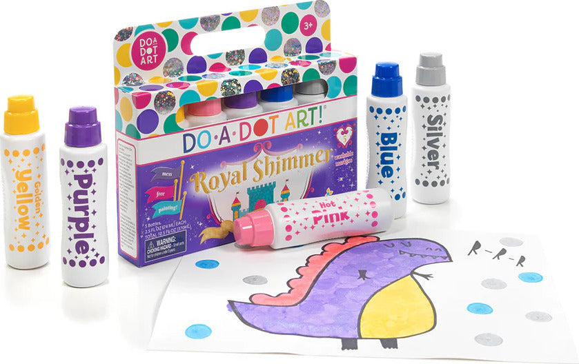Royal Shimmer 5 Pack Dot Markers [Washable]