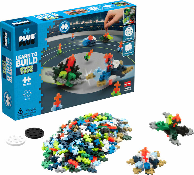 Plus-Plus Learn to Build - Spinning Tops