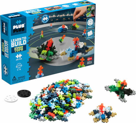 Plus-Plus Learn to Build - Spinning Tops