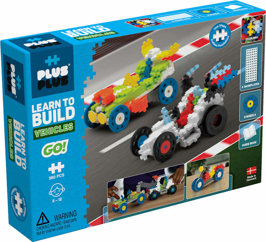 Plus-Plus Learn to Build - Vehicles