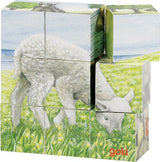 Cube Puzzle - Farm Animals