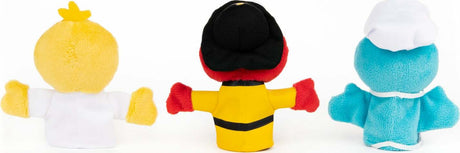 Sesame Street People In Your Neighborhood Finger Puppets Set of 3, 3 In