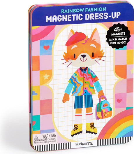 Rainbow Fashion Magnetic Dress-Up