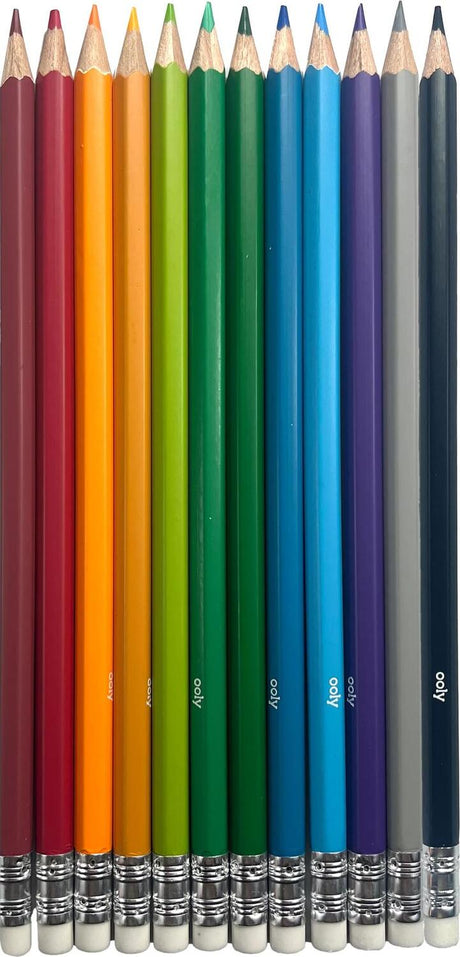 Un-Mistakeables! Erasable Colored Pencils - Set of 12