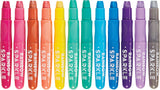 Rainbow Sparkle Metallic Watercolor Gel Crayons - Set of 12