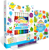 Yummy Yummy Scented Coloring Kit - Markers Stickers Coloring Book