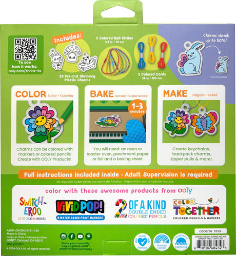 Shrink-its! DIY Shrink Art Kit - Garden Pals