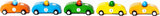 Wooden Pull Back Race Cars (assorted)