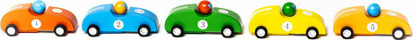 Wooden Pull Back Race Cars (assorted)